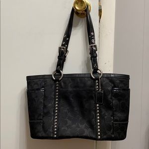 BLACK COACH BAG